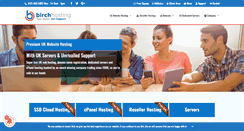 Desktop Screenshot of birchhosting.com